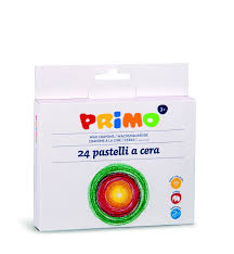 Voskové pastelky jumbo PRIMO MAXI 24ks