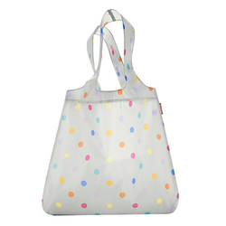 Nákupní taška REISENTHEL Mini Maxi Shopper, světle šedá s puntíky - kopie