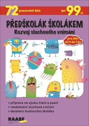 Předškolák školákem Rozvoj sluchového vnímání, pracovní listy