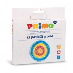 Voskové pastelky jumbo PRIMO MAXI 12ks 